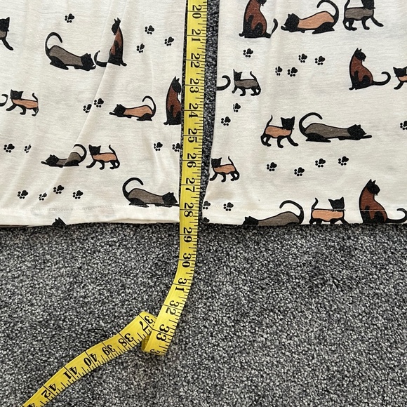 Siamese cat pattern Lounge Pants, size small - Picture 7 of 8